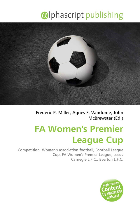 Knjiga FA Women's Premier League Cup Agnes F. Vandome