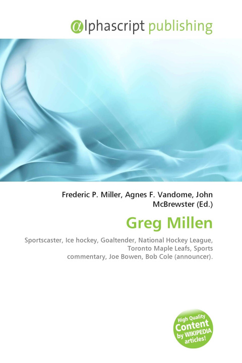 Könyv Greg Millen Agnes F. Vandome