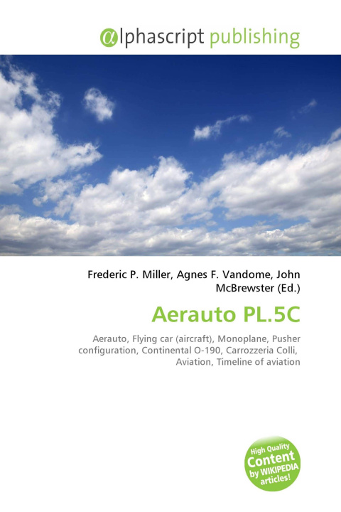 Kniha Aerauto PL.5C Agnes F. Vandome