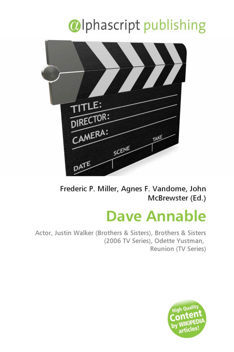 Kniha Dave Annable Agnes F. Vandome