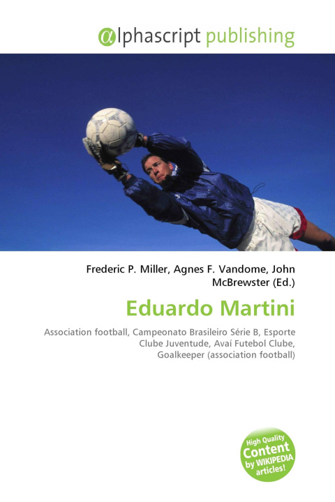 Kniha Eduardo Martini Agnes F. Vandome