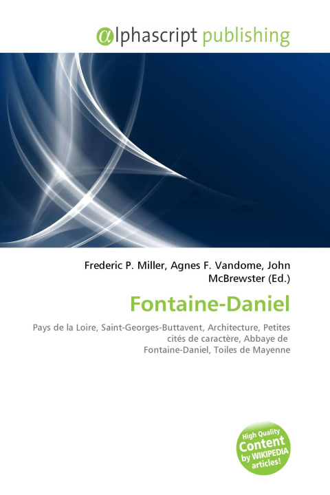 Kniha Fontaine-Daniel Agnes F. Vandome