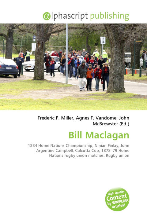 Kniha Bill Maclagan Agnes F. Vandome