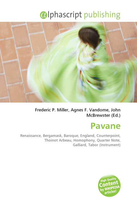 Kniha Pavane Agnes F. Vandome