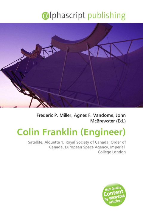 Kniha Colin Franklin (Engineer) Agnes F. Vandome