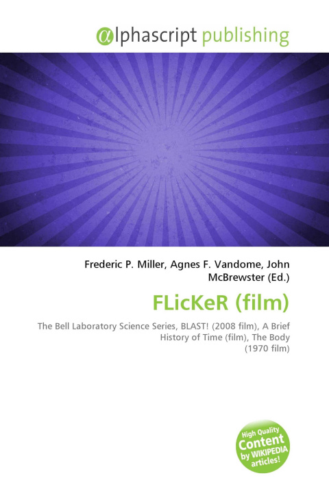 Knjiga FLicKeR (film) Agnes F. Vandome