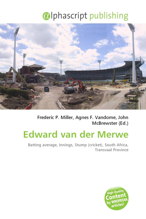 Kniha Edward van der Merwe Agnes F. Vandome
