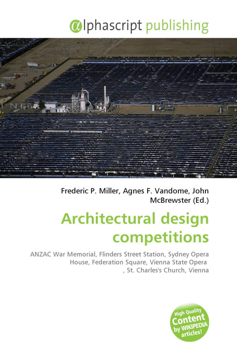 Kniha Architectural design competitions Agnes F. Vandome