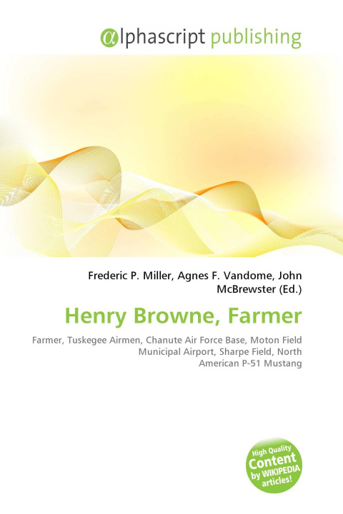 Kniha Henry Browne, Farmer Agnes F. Vandome