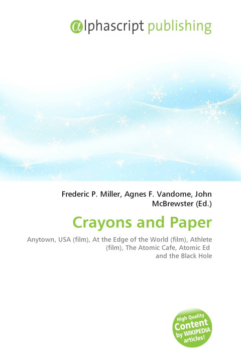 Kniha Crayons and Paper Agnes F. Vandome
