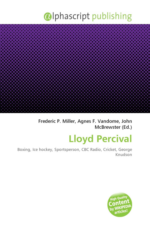 Kniha Lloyd Percival Agnes F. Vandome