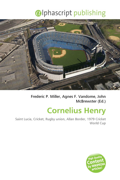 Kniha Cornelius Henry Agnes F. Vandome
