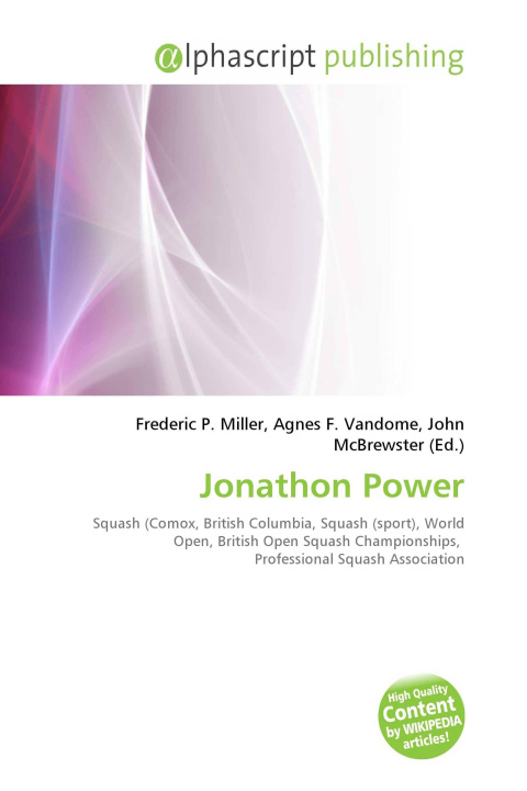 Könyv Jonathon Power Agnes F. Vandome