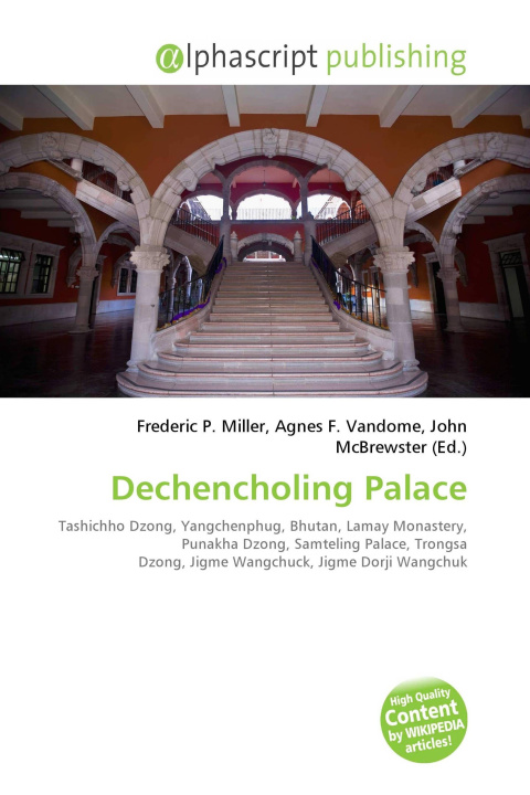 Knjiga Dechencholing Palace Agnes F. Vandome