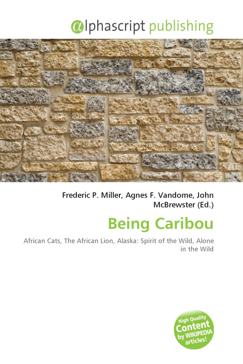 Kniha Being Caribou Agnes F. Vandome