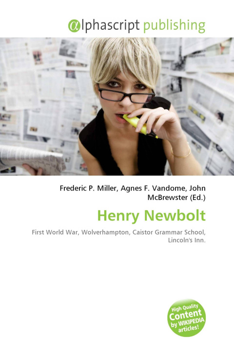 Kniha Henry Newbolt Agnes F. Vandome
