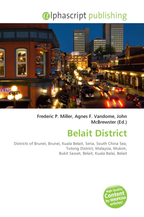Kniha Belait District Agnes F. Vandome