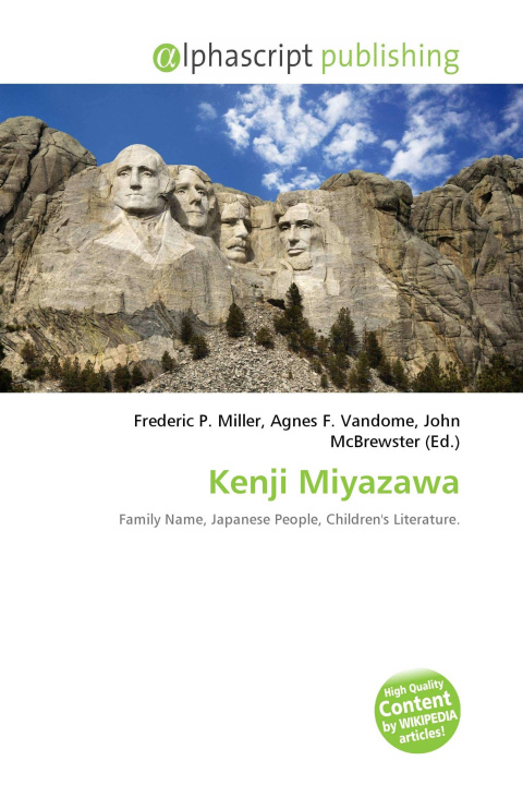 Knjiga Kenji Miyazawa Agnes F. Vandome