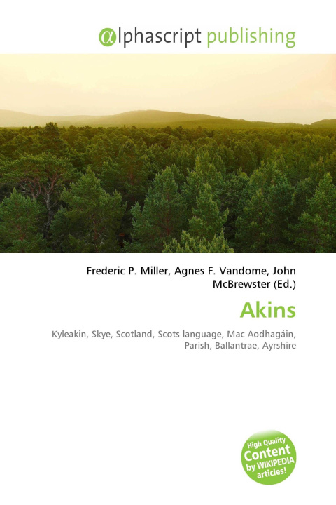 Kniha Akins Agnes F. Vandome