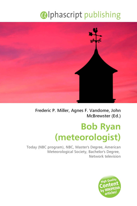 Kniha Bob Ryan (meteorologist) Agnes F. Vandome