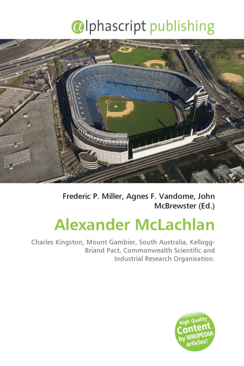 Kniha Alexander McLachlan Agnes F. Vandome