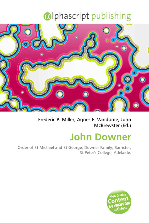 Kniha John Downer Agnes F. Vandome