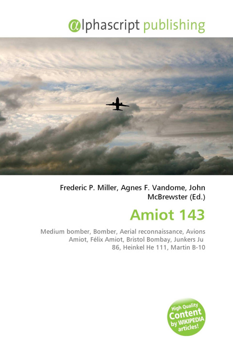 Kniha Amiot 143 Agnes F. Vandome