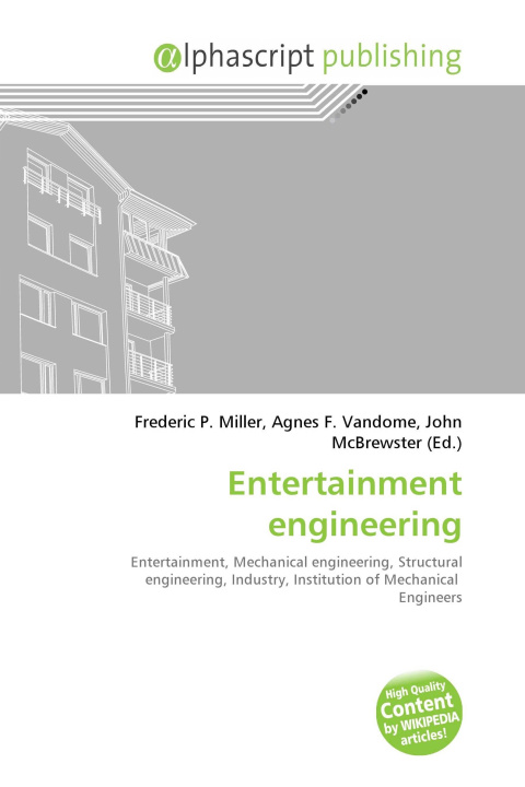 Kniha Entertainment engineering Agnes F. Vandome