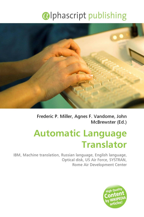 Kniha Automatic Language Translator Agnes F. Vandome