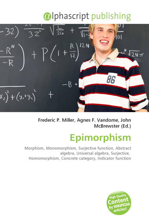 Kniha Epimorphism Agnes F. Vandome