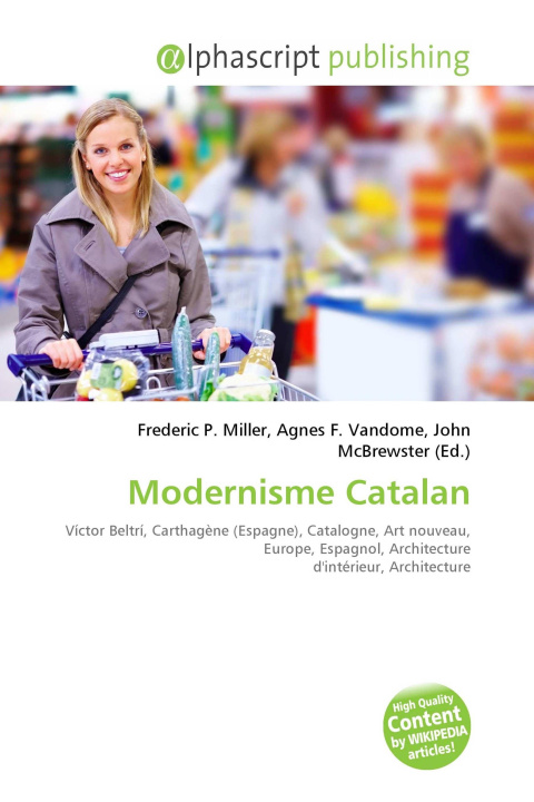 Kniha Modernisme Catalan Agnes F. Vandome