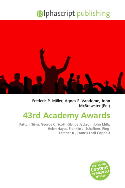Kniha 43rd Academy Awards Agnes F. Vandome