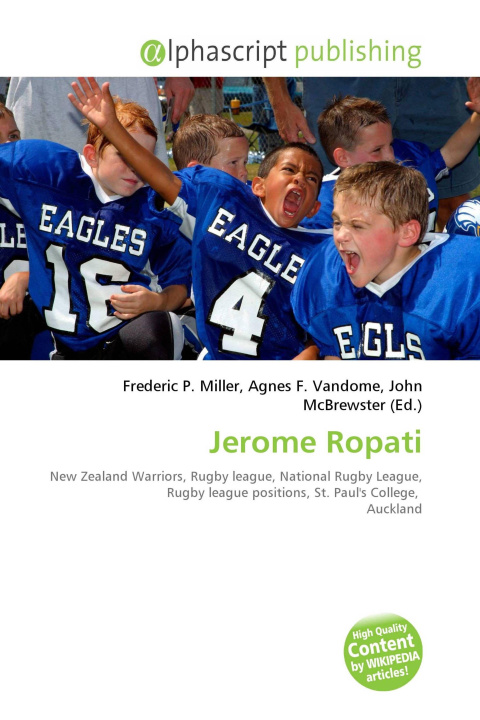 Kniha Jerome Ropati Agnes F. Vandome