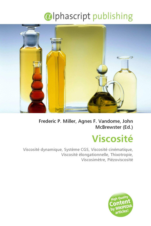 Könyv Viscosité Agnes F. Vandome