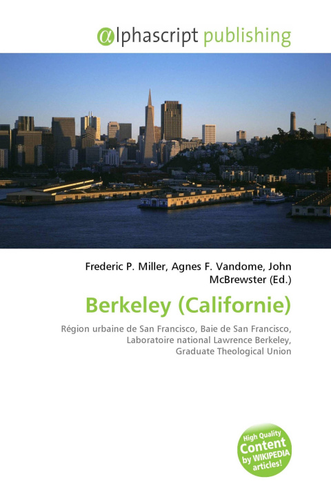 Kniha Berkeley (Californie) Agnes F. Vandome