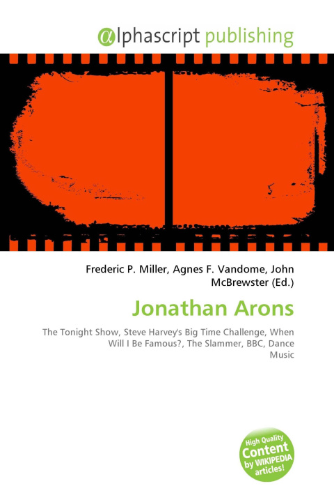 Kniha Jonathan Arons Agnes F. Vandome