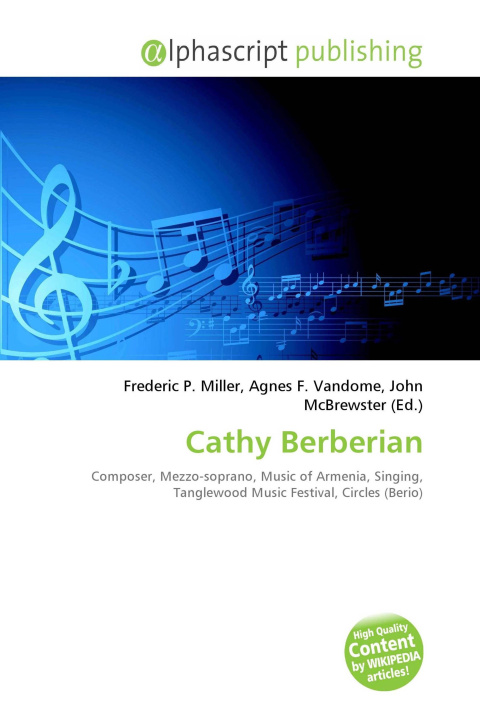 Kniha Cathy Berberian Agnes F. Vandome