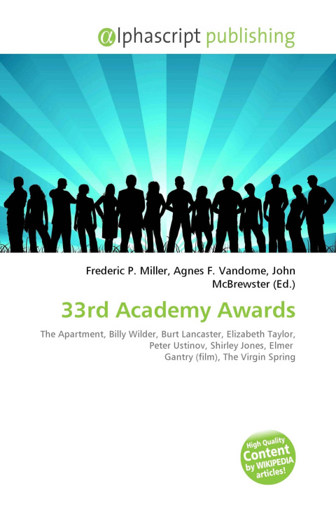 Kniha 33rd Academy Awards Agnes F. Vandome
