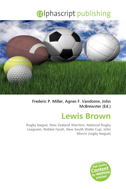 Kniha Lewis Brown Agnes F. Vandome