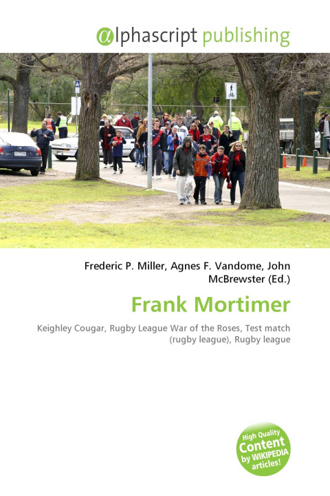 Kniha Frank Mortimer Agnes F. Vandome