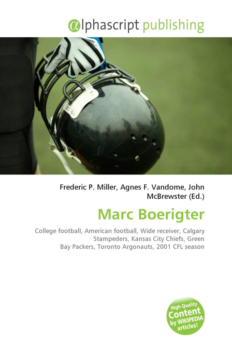 Knjiga Marc Boerigter Agnes F. Vandome