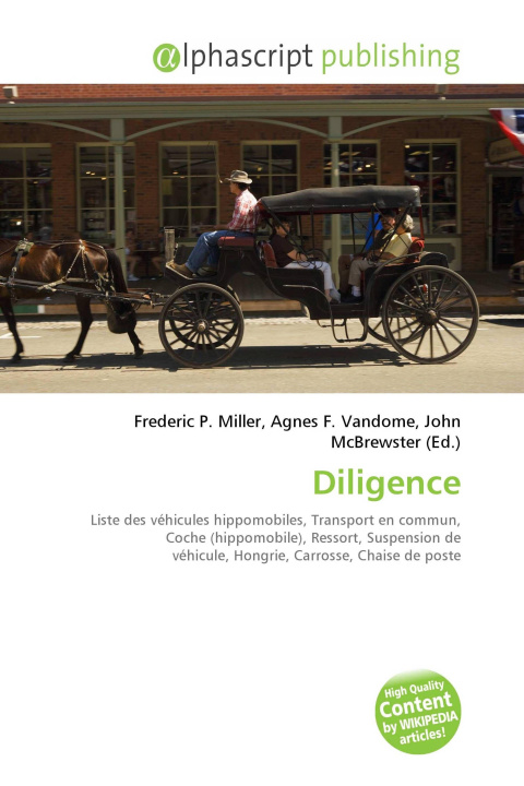 Kniha Diligence Agnes F. Vandome