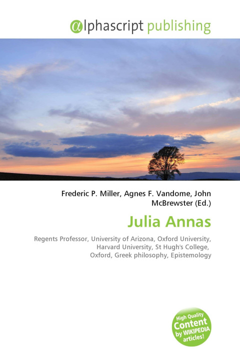Kniha Julia Annas Agnes F. Vandome