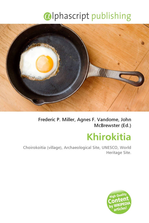 Kniha Khirokitia Agnes F. Vandome