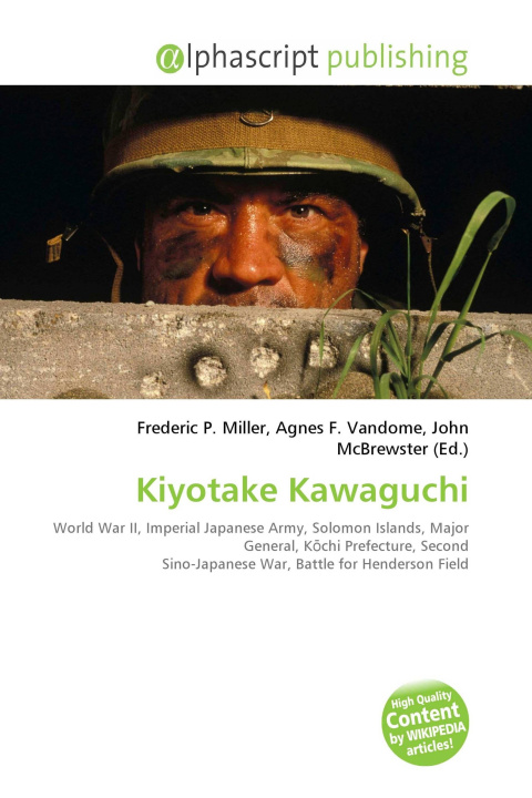 Kniha Kiyotake Kawaguchi Agnes F. Vandome