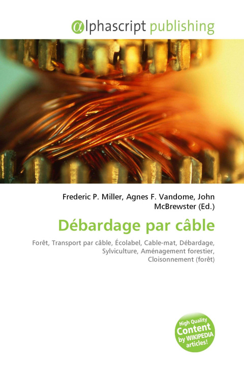 Knjiga Débardage par câble Agnes F. Vandome