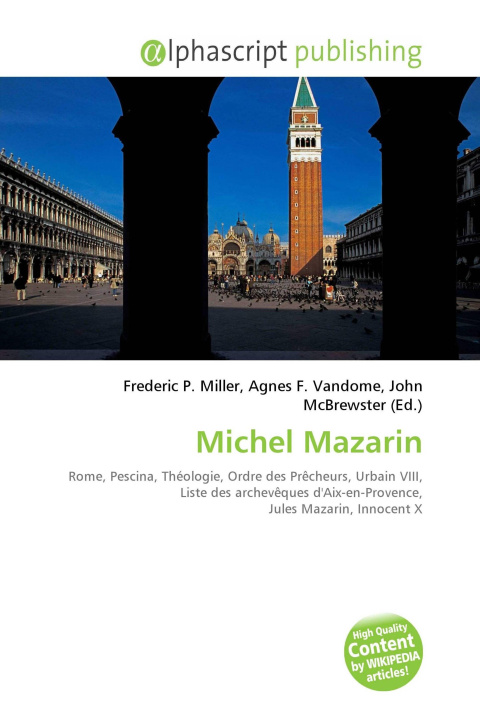 Kniha Michel Mazarin Agnes F. Vandome
