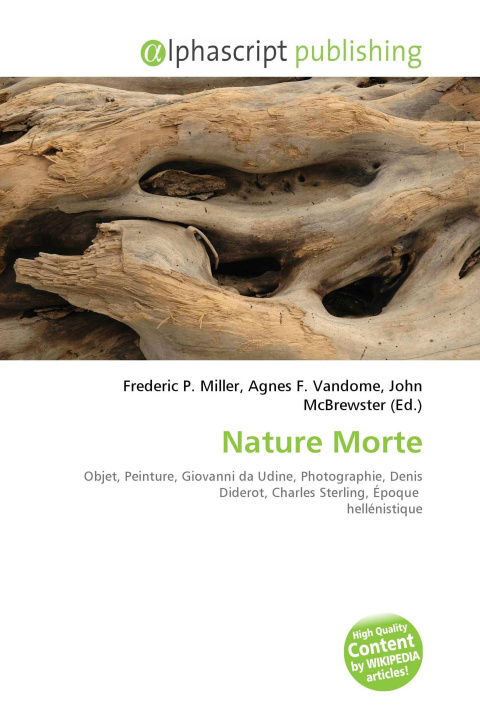 Kniha Nature Morte Agnes F. Vandome