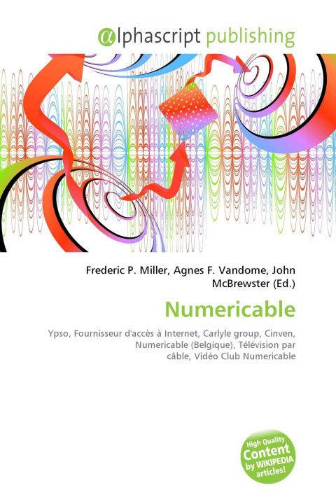 Kniha Numericable Agnes F. Vandome