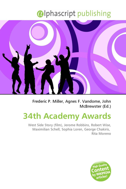 Kniha 34th Academy Awards Agnes F. Vandome